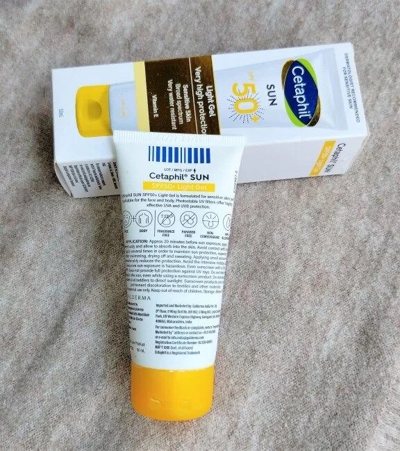 Cetaphil Sun Spf Light Gel Review Suitability